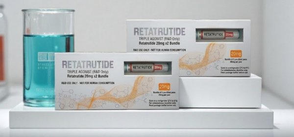Retatrutide 20mg x2 Bundle - Lab-Tested Research Peptide for UK Laboratories Retatrutide 20mg x2 Bundle UK research peptide R&D Only lab-tested