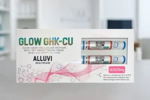 Glow 70mg Blend UK research peptide GHK-Cu BPC-157 TB-500 R&D Only lab-tested